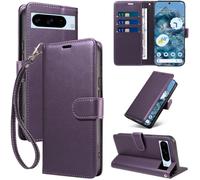 GOTOURED Custodia a portafoglio per Google Pixel 8 Pro con blocco RFID | Pelle PU, custodia a libro, cavalletto, cinturino da polso, 3 slot per schede, tasca per contanti, chiusura magnetica
