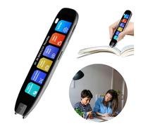 Gotrain Scan Reader Penna, Penna di Lettura Smart Digitale per Scansione di 142 Lingue, Dispositivo Traduttore per Dislessia, Anziani, Bambini, Studenti, Supporta Voce e Scansione a Testo