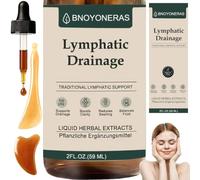 Gotta Drenaggio Linfatico, Linfatica Gocce, Linfatica Drenante Linfatica, 100% naturale, altamente dosata, vegano, drenaggio linfatico per uomini e donne, 60 ml (1)