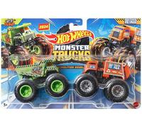 GOTTA DUMP vs WILL TRASH IT ALL Hot Wheels Monster Trucks Demolition Doubles