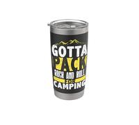 Gotta Pack Rock And Roll per il campeggio Bicchiere termico in acciaio inox doppia parete