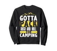 Gotta Pack Rock And Roll per Il Campeggio Felpa