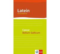 Gottfried Bloch Lernvokabular zu Caesars Bellum Gallicum: Heft Klass (Tascabile)