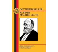 Gottfried Keller Kleider Machen Leute (Tascabile) German Texts