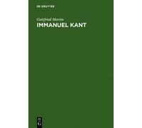 Gottfried Martin Immanuel Kant (Copertina rigida)
