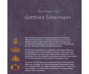 Gottfried Silbermann Doe Orgeln Von Gottfried Silbermann (CD) Album