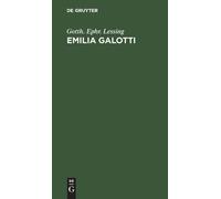 Gotth Ephr Lessing Emilia Galotti (Copertina rigida)