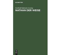 Gotthold Ephraim Lessing Nathan Der Weise (Copertina rigida)