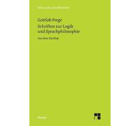 Gottlob Frege Schriften zur Logik und Sprachphilosophie (Tascabile)