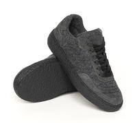 Gottstein Sneaker Wool Blaze | Sneaker in lana, Dark Grey Mele Black, 38 EU