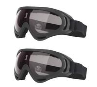 Gotyou 2 Pezzi Occhiali da Sci e Esterno, Antivento, Protettivi Tattici per Uomo e Donna, Sport All'aperto, per Casco Moto