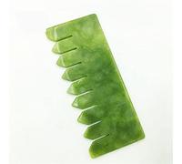 Gouache Raschietto Pietra Naturale Gua Sha Massaggio Pettine Testa Corpo Meridiano Raschiando Riflessologia Circolazione Sanguigna Strumenti di Terapia di Giada 1 Pz (Color : 16)