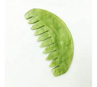 Gouache Raschietto Pietra Naturale Gua Sha Massaggio Pettine Testa Corpo Meridiano Raschiando Riflessologia Circolazione Sanguigna Strumenti di Terapia di Giada 1 Pz (Color : 17)