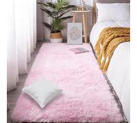 GOUBAN Tappeto Salotto Moderno 230 x 350 cm Super Soffice e Soffice Che Tappeti Salotto Shaggy Morbido e per Grandi Dimensioni Moderno Cameretta Bimba, Rosa Chiaro