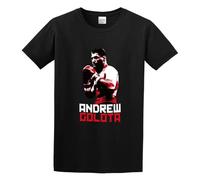GOUDIDAO Andrew Golota Poland Boxing męska modna Koszulka Czarna, Czarny, Black S