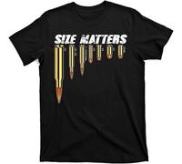 GOUDIDAO Matters Types of Bulllets T-Shirt Black M