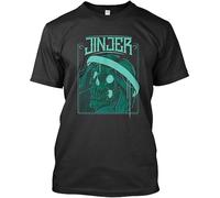 GOUDIDAO Men's 2022 Jinjer Ukrainian Metalcore Band Strange Daze T-Shirt Black M
