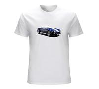 GOUDIDAO Men's AC Cobra Car Shelby Cobra T-Shirts White L