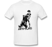 GOUDIDAO Men's Anti Burning Flag T Shirt White 3XL