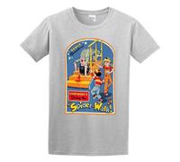 GOUDIDAO Men's Everybody's Doing The Spider-Walk! Cotton T Shirt Grey 3XL