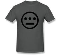 GOUDIDAO Men's Hieroglyphics Vector Logo T Shirt Grey M