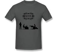 GOUDIDAO Men's Keane T-Shirt Grey L