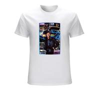 GOUDIDAO Men's Knight Rider T-Shirts White XXL