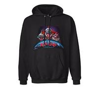 GOUDIDAO Men's Long Sleeve Killer Klowns from Outer Space Hoody Sweatershirt Black S