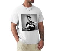 GOUDIDAO Men's Mark Forster Liebe Album T-Shirts White M