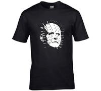 GOUDIDAO Men's Pinhead Hellraiser 1980S Horror Devil Demon Movie T-Shirt Funny Graphics Black 3XL