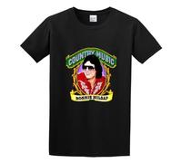 GOUDIDAO Men's Ronnie Milsap Country Music Cotton T Shirt Black XL