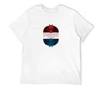 GOUDIDAO Men's Schrodinger Things Quantum Physics T-Shirts White L
