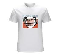 GOUDIDAO Men's Short Sleeve?1990S The Waterboy H2O Bobby Boucher Adult Youth Toddler Movie Top T-Shirts White L