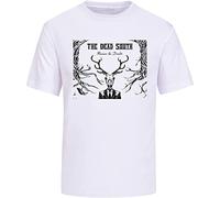 GOUDIDAO Men's The Dead South T-Shirt Illusion And Doubt Tees Unisex Tee White S