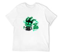 GOUDIDAO Men's Thresh Shut Up And Take My Lantern T-Shirts White M