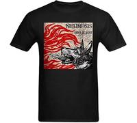 GOUDIDAO Neurosis Times of Grace Cover Design Men Cotton T-Shirt Black S