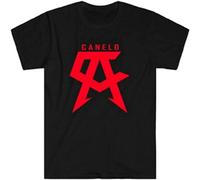 GOUDIDAO Saul Alvarez Canelo Red Logo Men's T-Shirt Black S