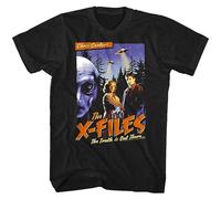 GOUDIDAO The Files Truth Is out There Vintage Poster Men's T Shirt Chris Carter Aliens Black M