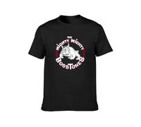GOUDIDAO The Mighty Mighty Bosstones Ska Punk Men's T-Shirt Unisex Black Cotton Print Tee Shirts S Black L