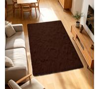 GOUER Tappeto Morbido Morbido, Antiscivolo, Soffice 230x320cm marrone | Tappeti Salotto Carpet Semplice E Moderno Per Soggiorno, Tappetino Per Il Letto