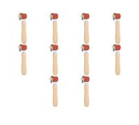 Goufride 10X Rullo di Pressione Manuale, Rullo di Pressione nel Silicone da 28 mm Rolle per PVC / / EPDM Strumenti per Coperture Strumenti per Pavimenti Strumento per Saldatura