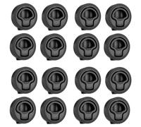 Goufride 16PZ / Set Hardware di Chiusura Un Scatto per Serratura Un Scrocco Tondo Tondo per Boccaporto per Barche per