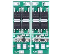 Goufride 2X Scheda di Protezione Batteria al Litio 2S 20A 7.4V 8.4V 18650 / Scheda Standard