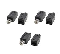 Goufride 3X CCTV Camera Coax BNC RJ45 UTP Cat5 Ricetrasmettitore Video del Balun Coppia