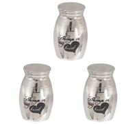 Goufride 3X Cremation Urne, Ceneri Conserve, Memoriale Mini Urn Urna Funebre