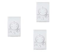 Goufride 3X MT01 220VAC Termostato Meccanico Condizionatore D'Aria Termostato per Ventilconvettori Regolatore di Temperatura Caldo