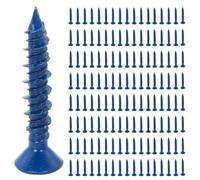 Goufride 400 di Ancoraggio un Punta Diamantata per Cemento Piatte Blu da 3/16 X 1-1/4 Pollici per L'Ancoraggio Alla Muratura