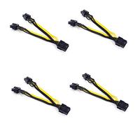 Goufride 4X EPS CPU 8Pin Un 2 Porte PCIe 8Pin Dual PCI-E 6 + 2Pin Y Splitter Miner GPU Scheda Grafica 20CM
