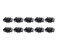 Goufride 500 Pezzi Nero Gomma Nitrile O-Ring Guarnizioni Rondelle 12 mm x 2,5 mm x 7 mm