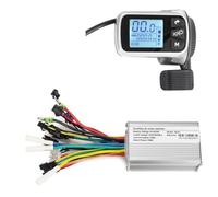 Goufride Controller elettrico bicicletta 124DX 24V/36V/48V 250W controller brushless con display LCD, facile da usare